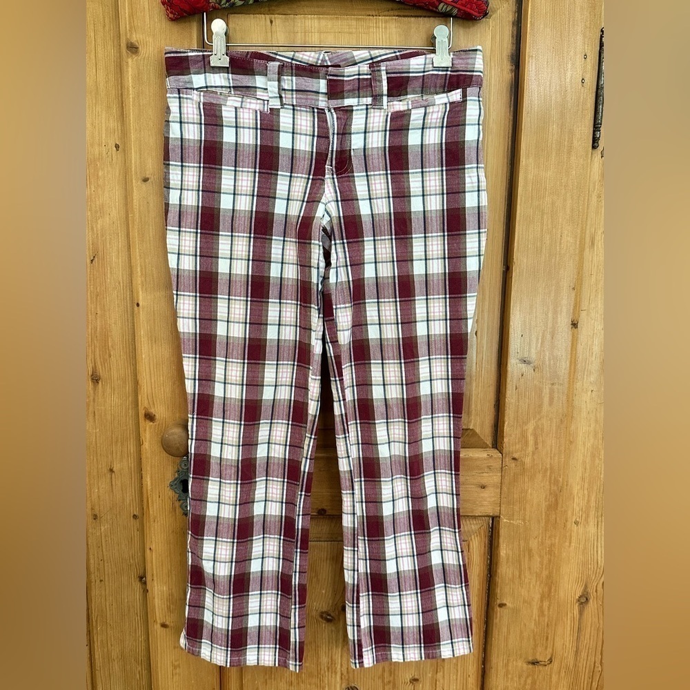 Abercrombie & Fitch Plaid Pants Size 2 Y2K 90's Grunge Clueless